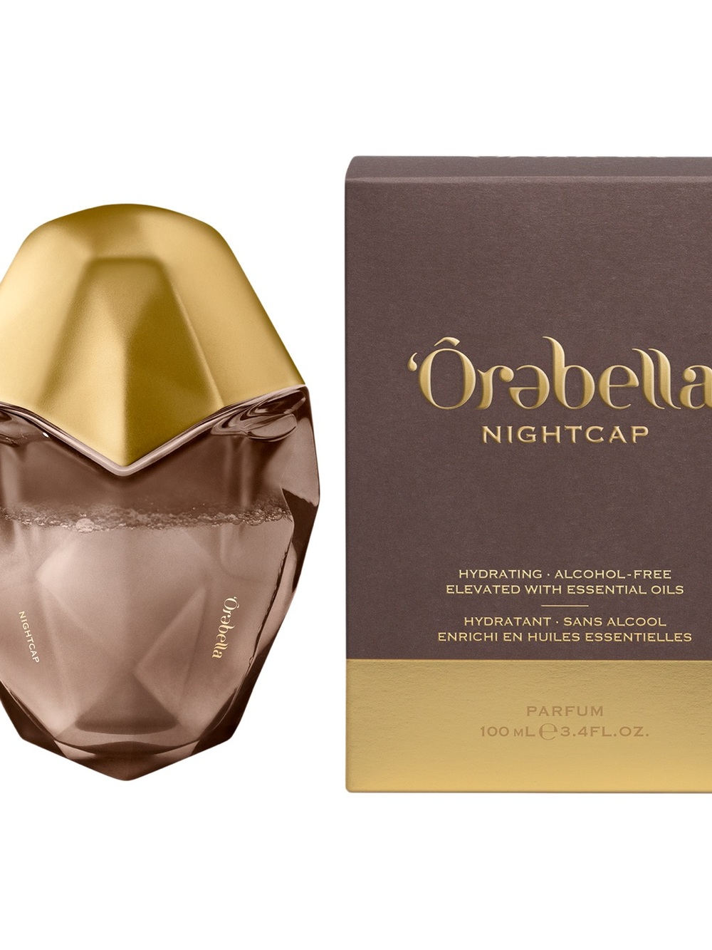 Abella Nightcap Fragrance Spray — Gold & Brown
